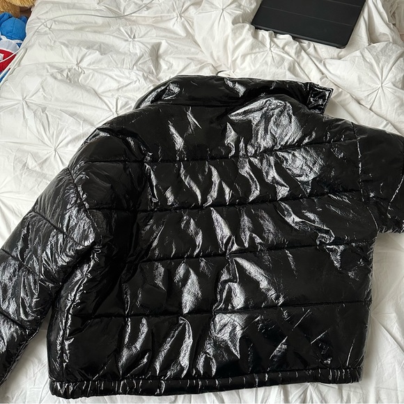 Shiny puffer jacket - Picture 4 of 4